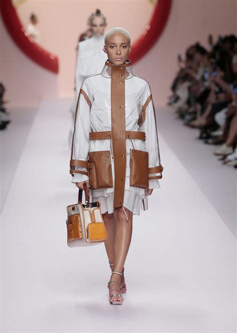 fendi fashion 2019 puff sleeve|Fendi dresses for fall.